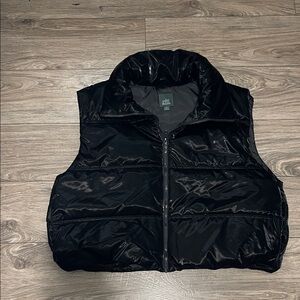 Wild Fable Glossy Black Vest